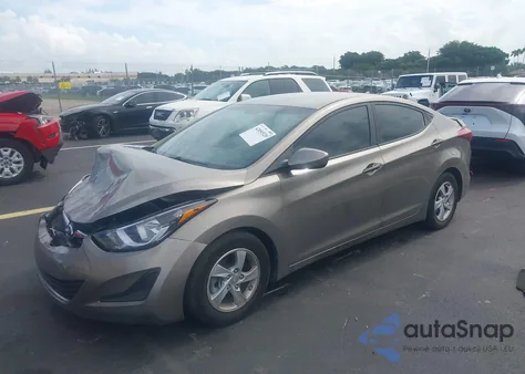 2014 Hyundai Elantra Se z USA, uszkodzony, nr VIN 5NPDH4AEXEH519840